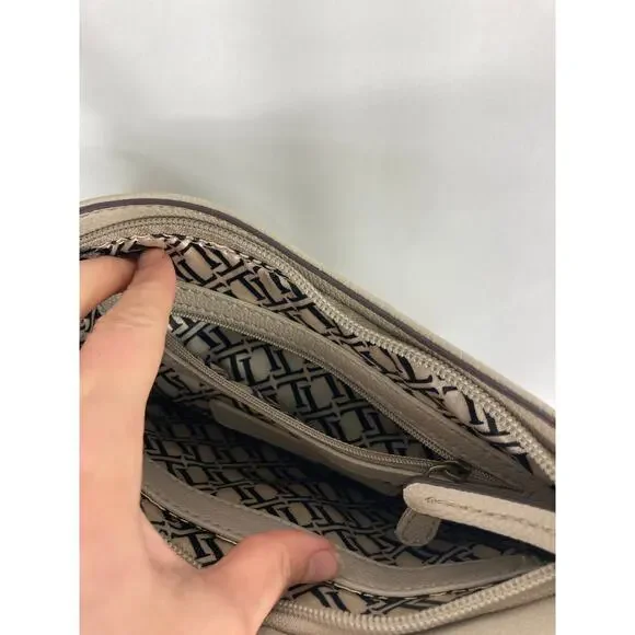 Tignanello Genuine Leather Crossbody Bag - Picture 4 of 6